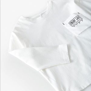 Zara LAX Shirt With Contrast Pocket